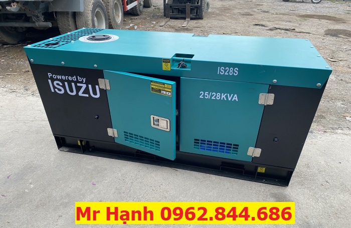 máy phát điện isuzu 25kva