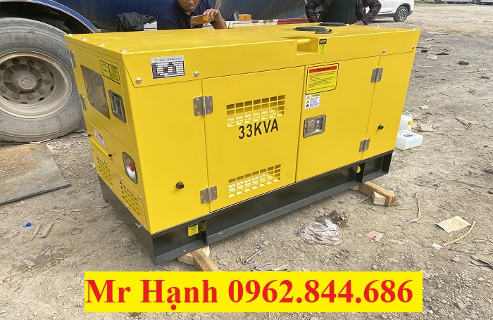 máy phát điện 33kva isuzu