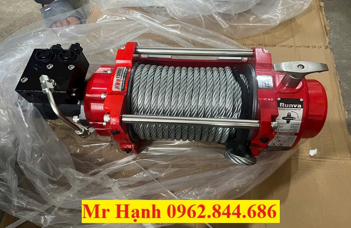 tời thuỷ lực 7 tấn xe cứu hộ
