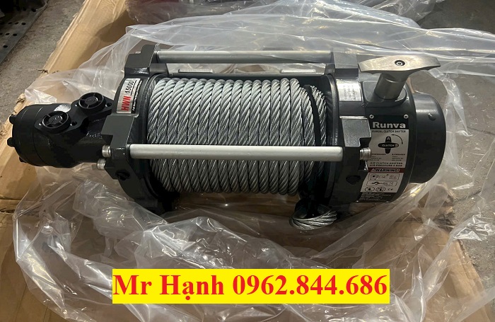 tời thuỷ lực 7 tấn xe chuyên dụng