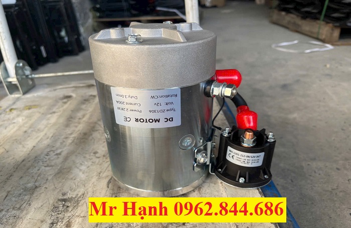 mô tơ điện 12v, 24v bộ nguồn thuỷ lực mini