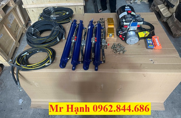 bộ cơi thuỷ lực xe ben, mooc ben