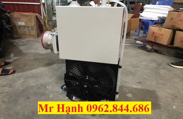 két làm mát dầu thuỷ lực xe trộn bê tông